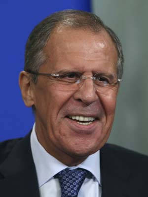 Lavrov disse que está certo de que 