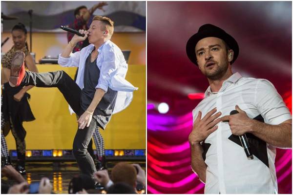 Macklemore & Ryan Lewis e Justin Timberlake lideram as indicações em cinco categorias