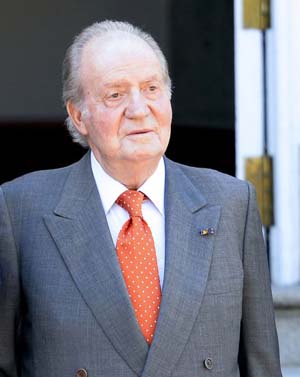 O rei Juan Carlos, de 75 anos, deverá ser operado 