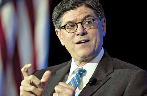 Jack Lew diz que aprovação do aumento do endividamento norte-americano pelo Congresso evitará 