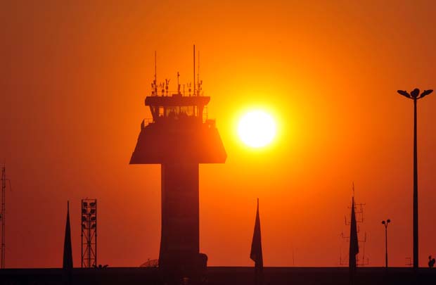 Ao longo do dia o céu do DF ficará de nublado a claro