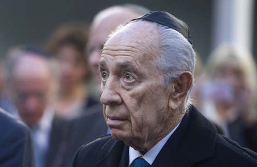 Shimon Peres disse que 