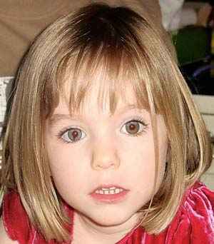 A menina Madeleine McCann desapareceu em 2007