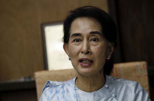 Suu Kyi foi eleita deputada em 2012 e tem a intenção de apresentar-se às eleições presidenciais de 2015