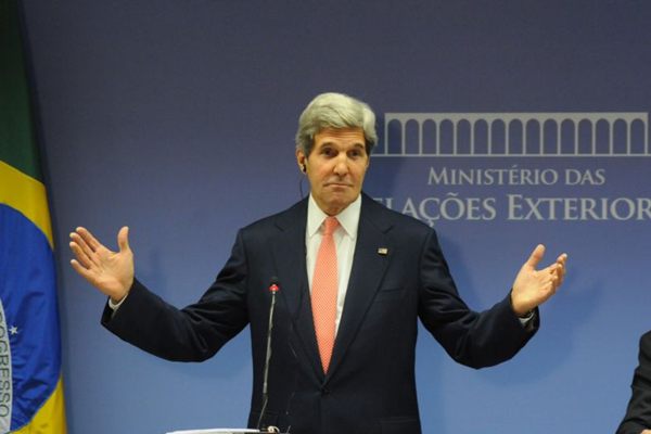 O secretário de Estado norte-americano, John Kerry