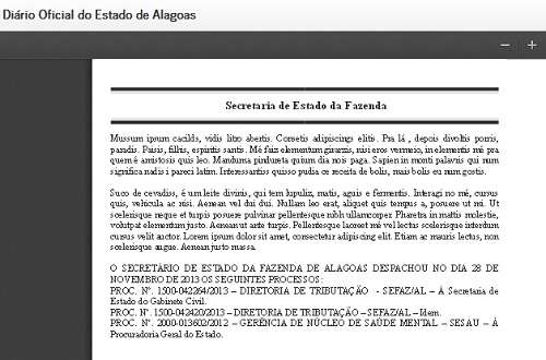 Diário Oficial de Alagoas publica trecho em latim em referência a Mussum 