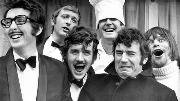 O Monty Python no auge da carreira, nos anos 1970