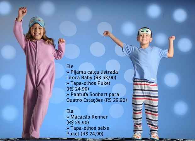 É difícil conter a ansiedade da garotada na véspera de Natal. Que tal, então, deixá-las confortáveis, em lindos pijamas, enquanto aguardam a chegada do Bom Velhinho?