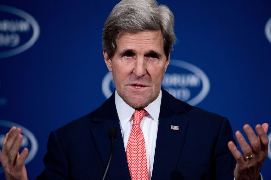 Secretário de Estado americano, John Kerry