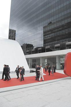 FGV, no Rio: prédio modernista dialoga com as curvas do centro cultural