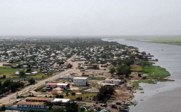 Cidade de Malakal, a capital do estado do Alto Nilo, rico em petróleo