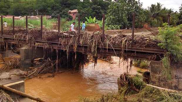 Zona rural mineira também foi afetada pelas fortes chuvas