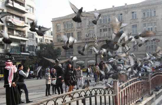 Marjeh Square, em Damasco