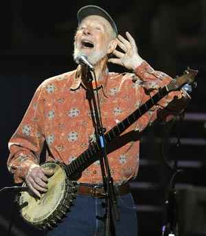 Pete Seeger estava hospitalizado há uma semana