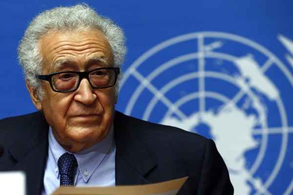 Lakhdar Brahimi é o mediador da ONU das conversas entre oposição e regime sírios