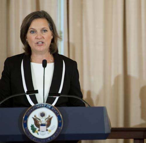 Victoria Nuland chegou à ucrânia um dia depois da realizada pela chefe da diplomacia europeia