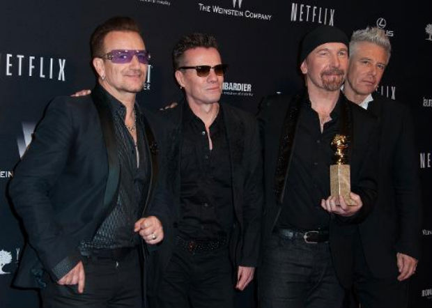 Bono, Larry Mullen, The Edge e Adam