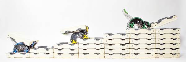 Especialistas criam máquinas capazes de construir pilhas de blocos