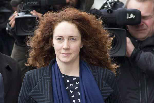 Rebekah Brooks e e outras sete pessoas são julgados desde 28 de outubro em Londres pelo caso