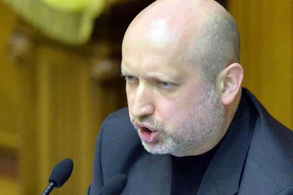 Presidente interino da Ucrânia, Olexander Turchynov