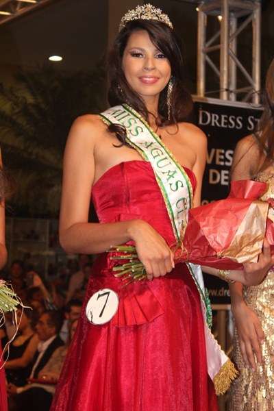 Jéssica Freitas, vencedora do Miss Águas Claras 2013