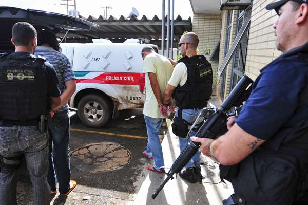 Os homens da DOE se anteciparam à ação dos bandidos, que se preparavam para matar detentos que deixavam o CPP