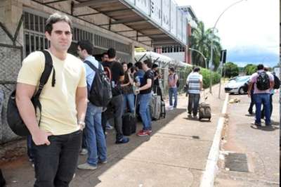 Victor Silveira é procurador do Ministério Público da Paraíba, mas veio tentar um dos 92 postos de juiz substituto do Tribunal de Justiça do DF