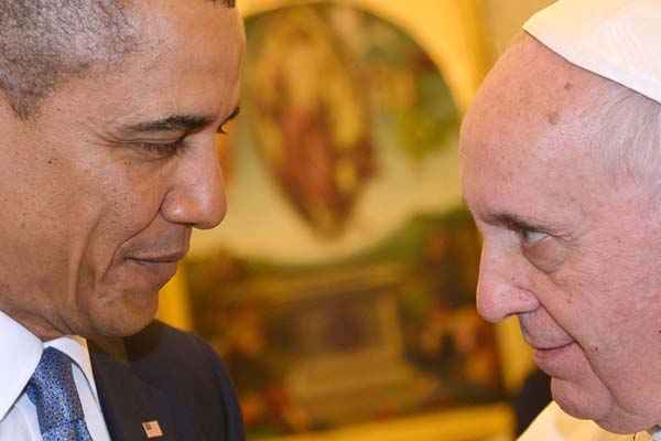 O encontro com o papa inaugura turnê de Obama na Europa de seis dias