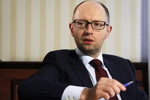 Primeiro-ministro ucraniano Arseni Yatseniuk