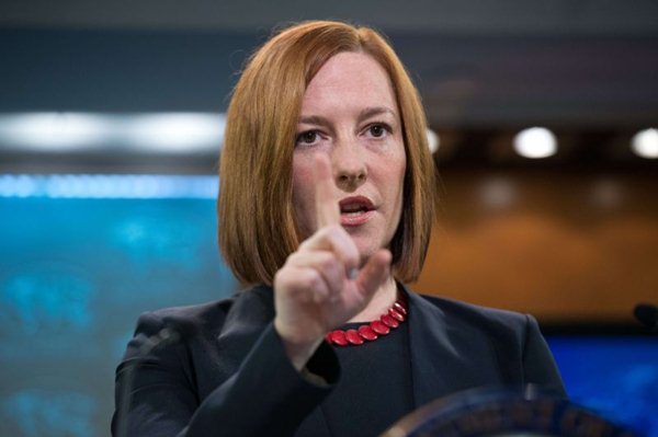 A porta-voz do departamento de Estado Jen Psaki classificou como 