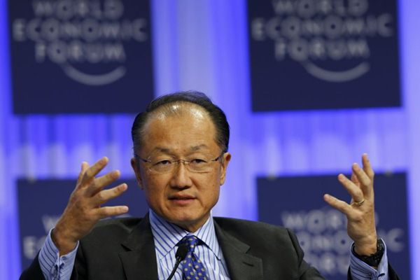 Jim Yong Kim, presidente do Banco Mundial, fala sobre aquecimento climático