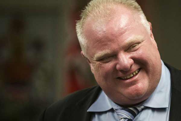 Na noite de quarta-feira, Rob Ford afirmou 