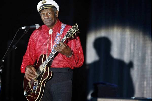 Chuck Berry é uma grande influência no cenário musical