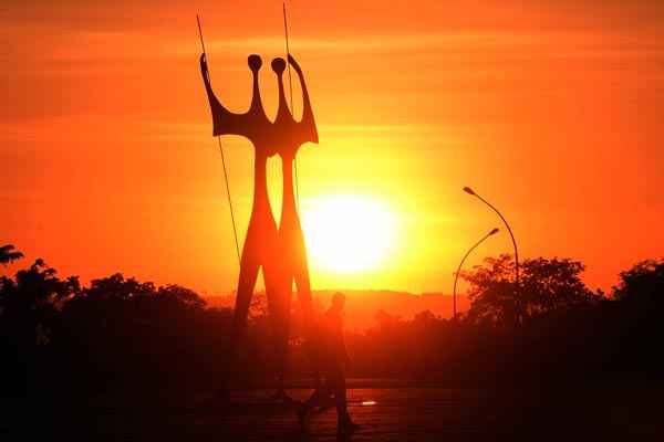 Amanhecer candango: o céu será claro com períodos de sol entre nuvens