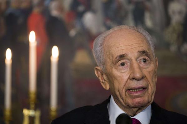 Atualmente, Shimon Peres é o presidente de Israel