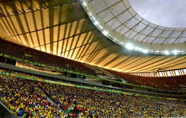 O maior público nos 26 jogos já realizados alcançou 74.738 pagantes na disputa entre a Argentina e Bósnia Herzegovina. A partida entre a Espanha e o Chile, também no Maracanã, ficou em segundo, com 74.101 pagantes