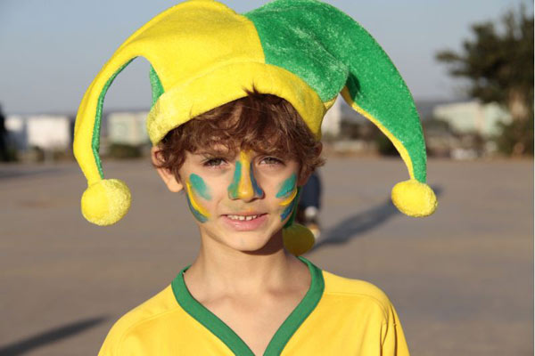 Frederico comemoraram, com familiares, a vitória da Seleção Brasileira,na Torre de TV, onde lancharam antes de voltar para casa