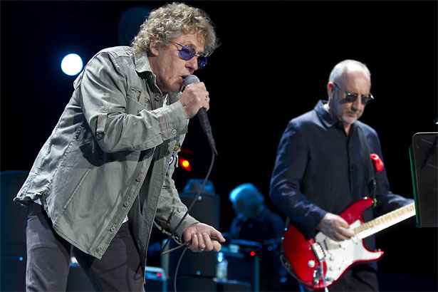 Roger Daltrey e Pete Townshend, do The Who