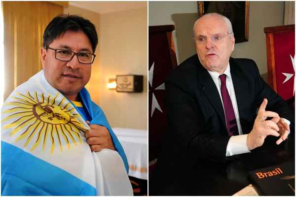 Os freis Vicente e Jorge têm em comum a religiosidade, mas são diferentes em relação à paixão dos brasileiros. O germânico somente acompanha os jogos a cada Mundial e torce para que os argentinos sejam campeões. O latino, além de ter sido jogador, é fã da seleção alviceleste