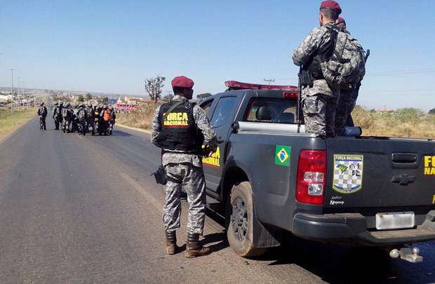 Força Nacional é acionada para liberar a BR-040