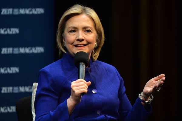 Hillary Clinton, de 66 anos, perdeu para Obama em 2008 a disputa pela candidatura democrata à presidência dos Estados Unidos