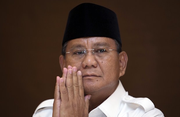 Prabowo Subianto obteve 46,85% dos votos e a participação foi de quase 71%