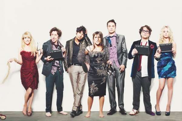 Elenco da série de comédia The Big Bang Theory