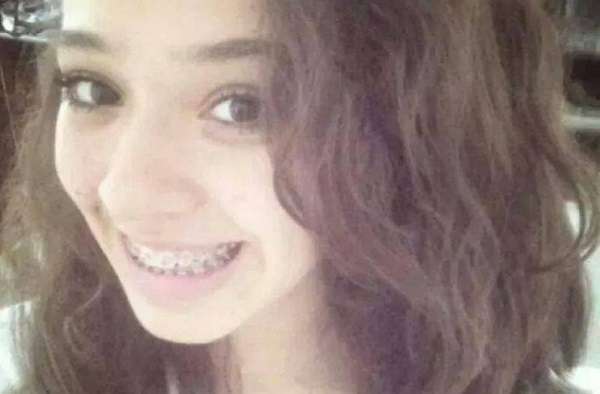 Ana Lídia de Souza, 14 anos, vítima mais recente da onda de assassinatos