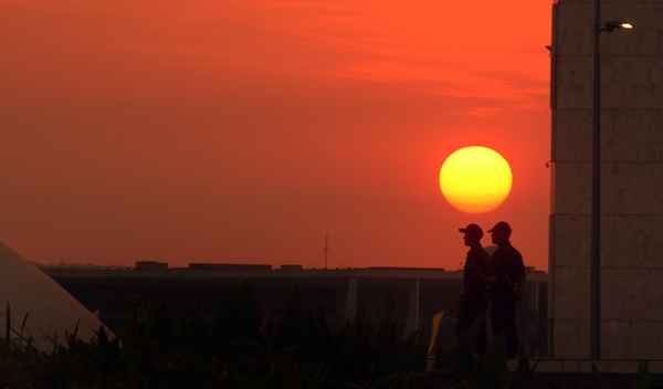 A temperatura máxima pode chegar aos 31°C