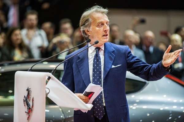 Luca di Montezemolo comanda a Ferrari há quase 23 anos