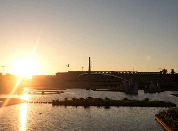 a temperatura mínima registrada na madrugada foi de 17°C