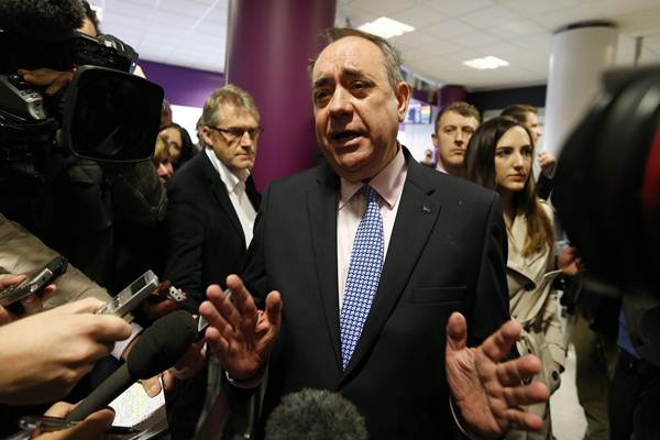 Alex Salmond pretende 