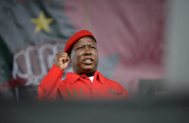 Malema é acusado de cobrar comissões de uma licitação fraudulenta