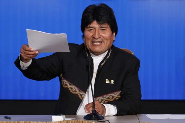 O atual presidente, Evo Morales, tenta chegar a seu terceiro mandato